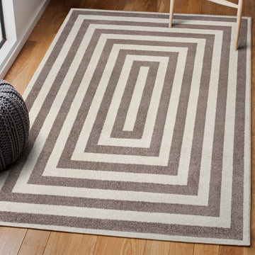 Bandol Modern Classic Mitre Stripe Area Rug